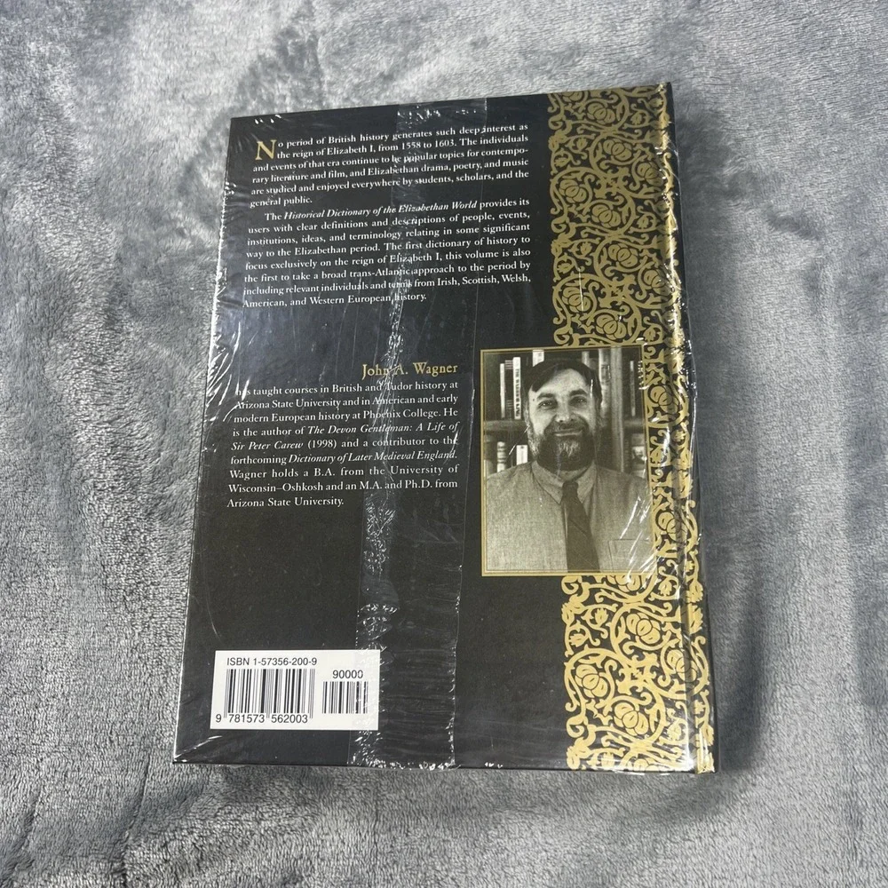 Historical Dictionary of the Elizabethan World Book John A Wagner HC‎ SEALED